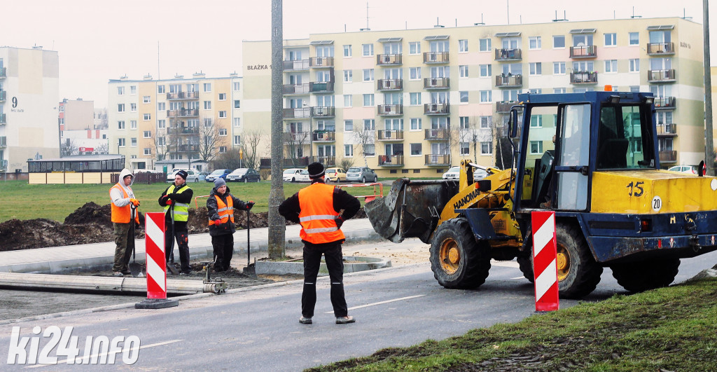 Budowa parkingu przy ul. Błażka