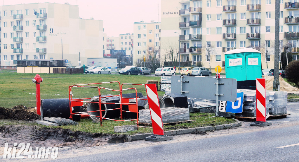 Budowa parkingu przy ul. Błażka
