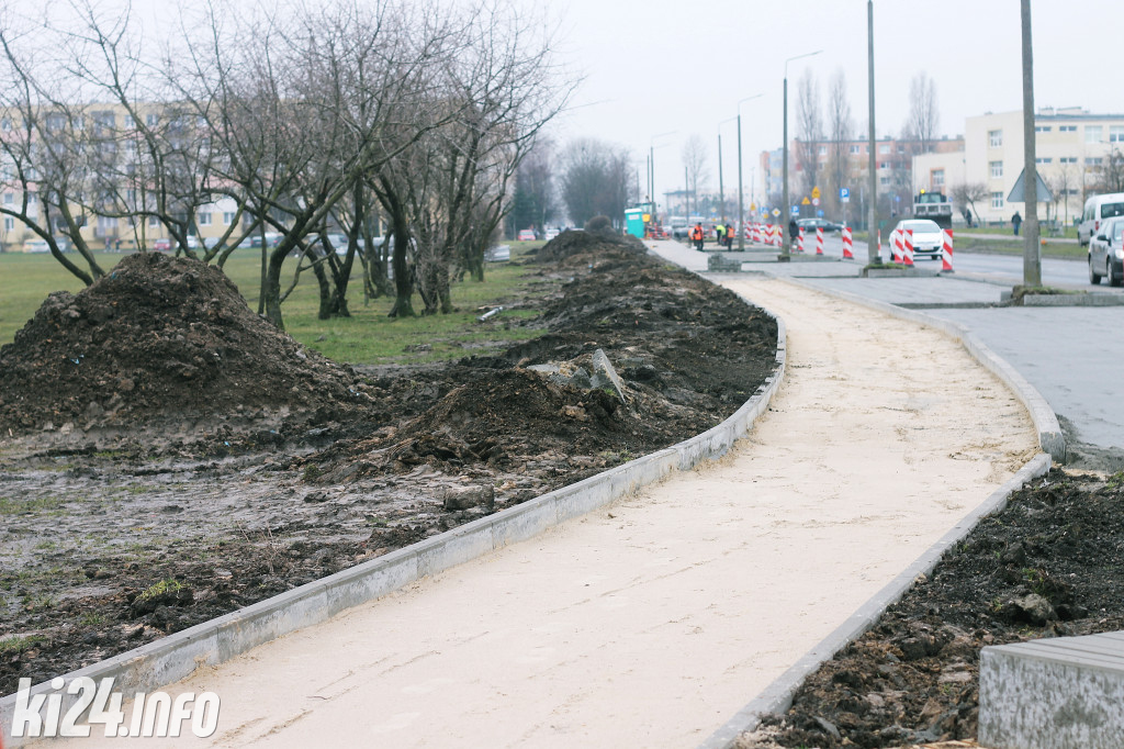Budowa parkingu przy ul. Błażka