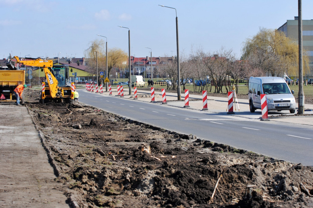 Budowa parkingu przy ul. Błażka
