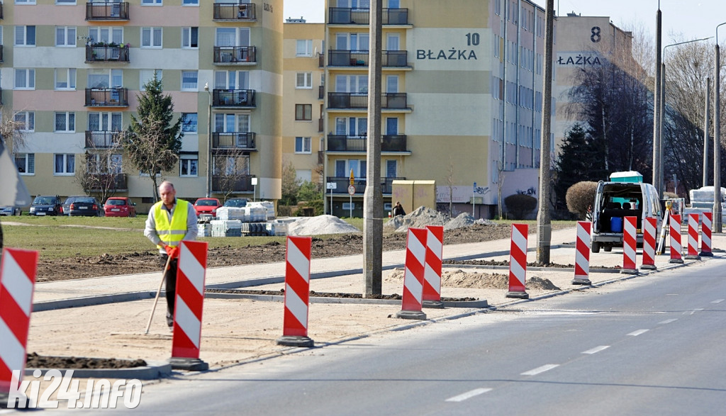 Budowa parkingu przy ul. Błażka