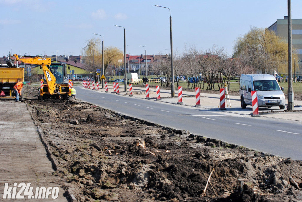 Budowa parkingu przy ul. Błażka