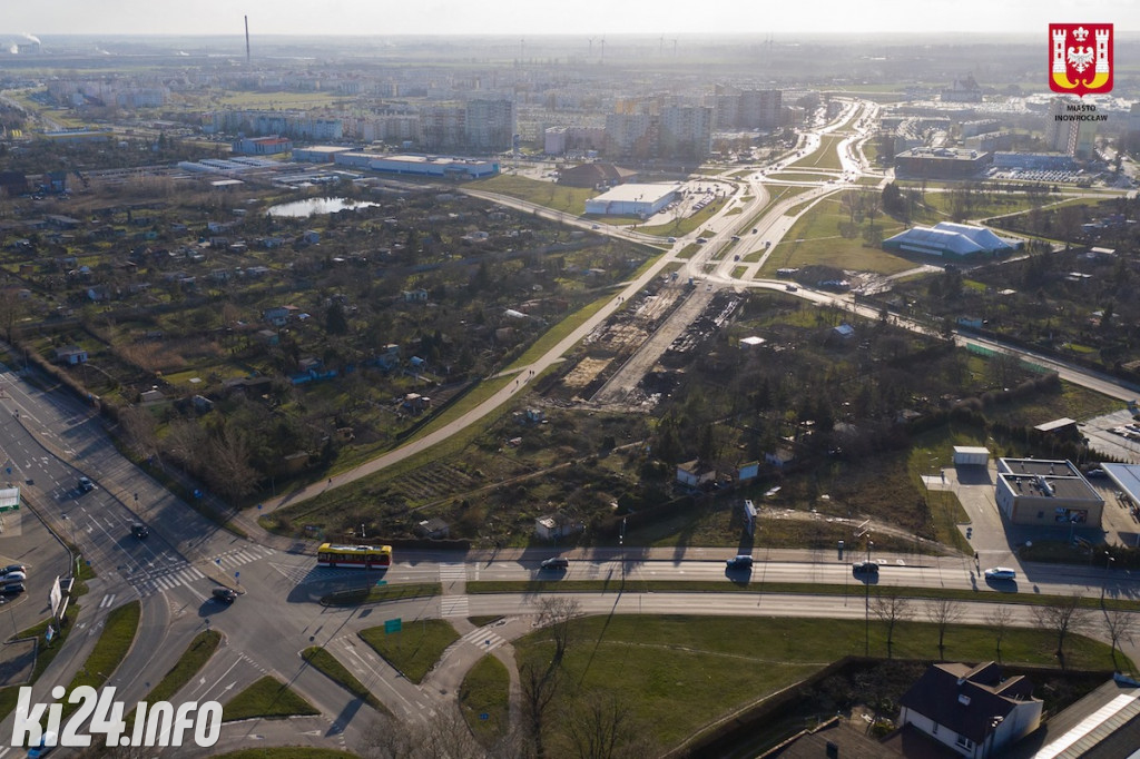 Budowa ostatniego odcinka ulicy Józefa Glempa