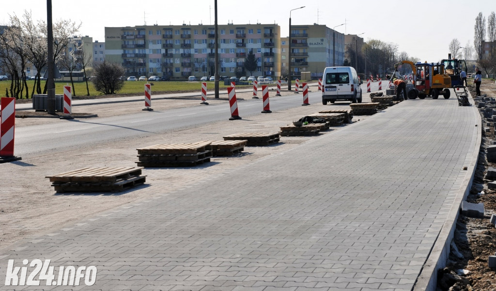 Przebudowa ciągu pieszo-rowerowego przy ul. Błażka