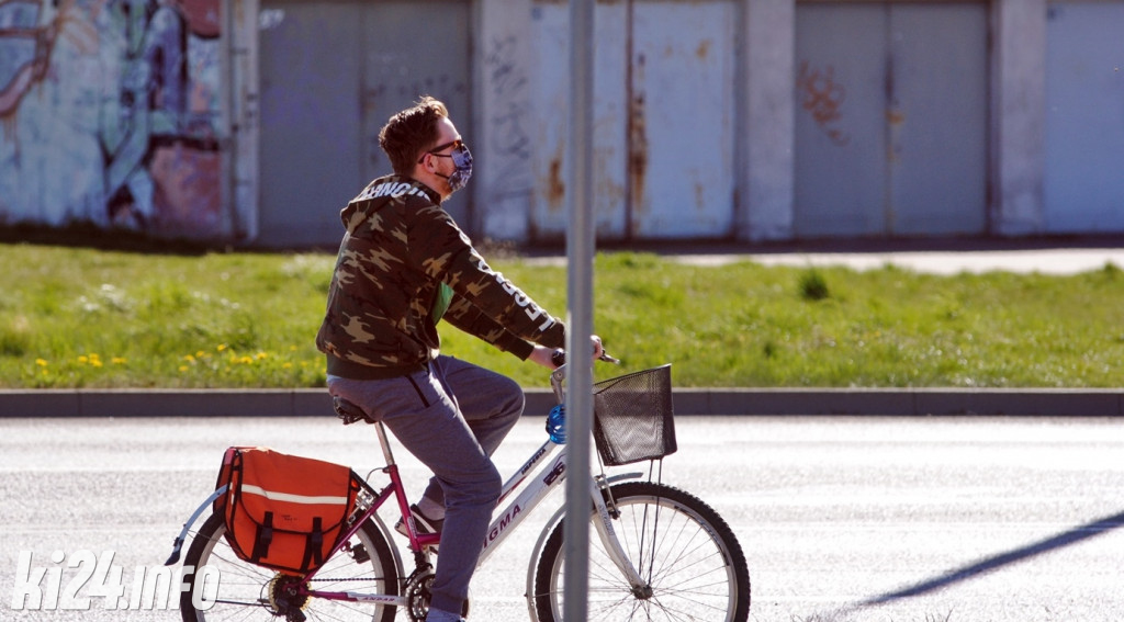 Inowrocławianie założyli maseczki ochronne