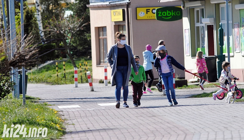 Inowrocławianie założyli maseczki ochronne