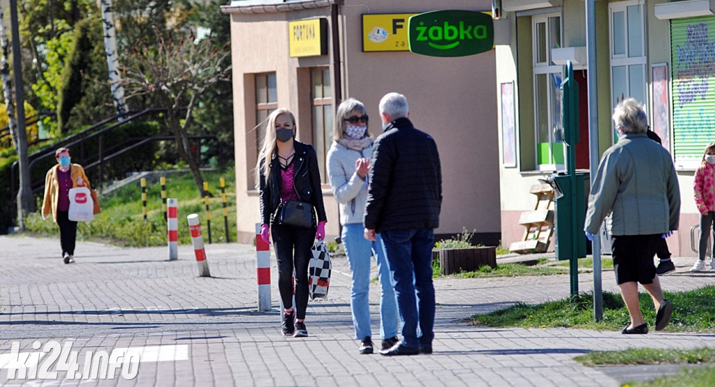 Inowrocławianie założyli maseczki ochronne