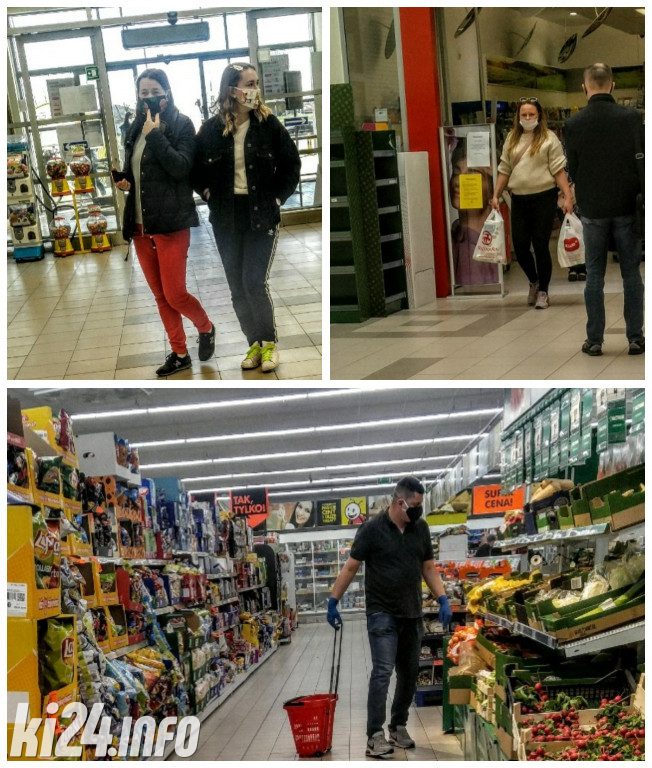 Inowrocławianie założyli maseczki ochronne