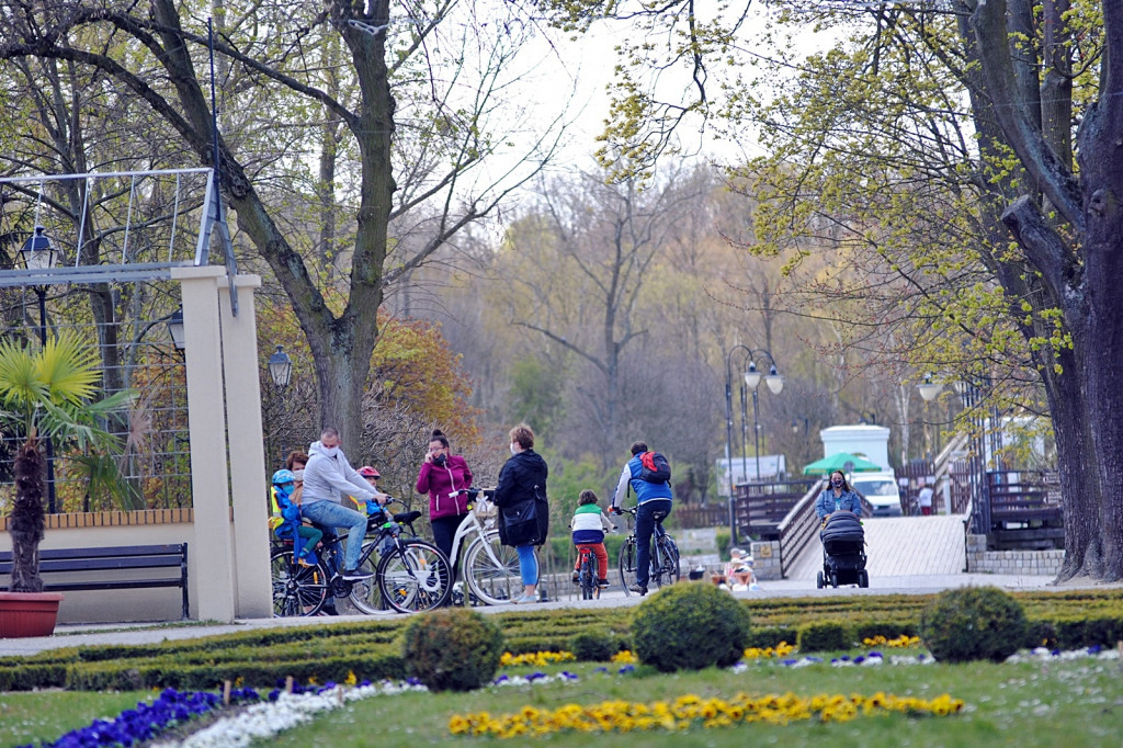 Inowrocławianie cieszą się wiosną