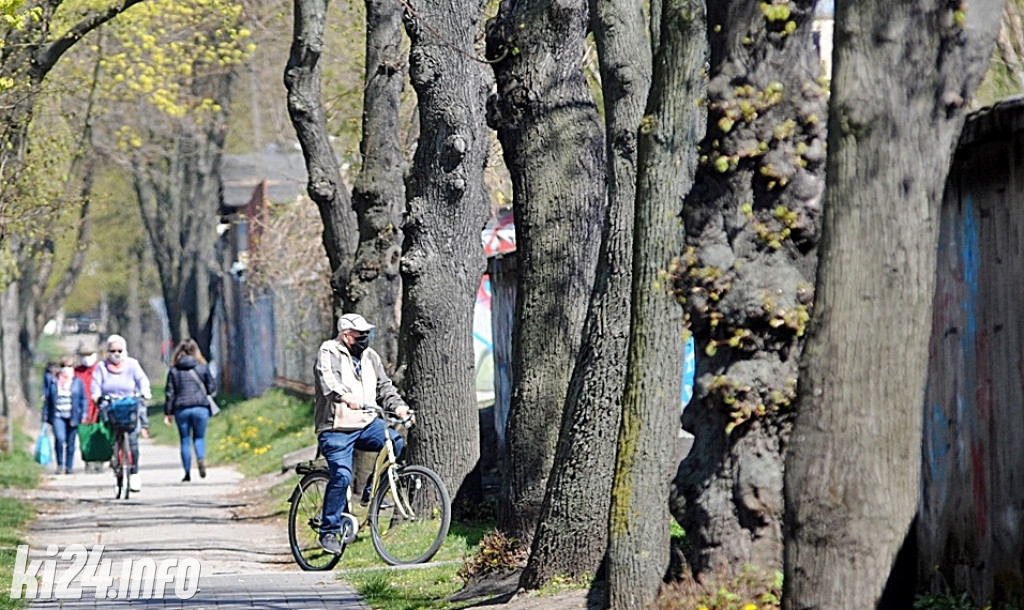 Inowrocławianie cieszą się wiosną