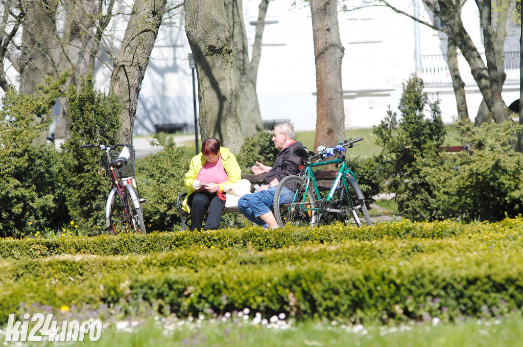 Inowrocławianie cieszą się wiosną