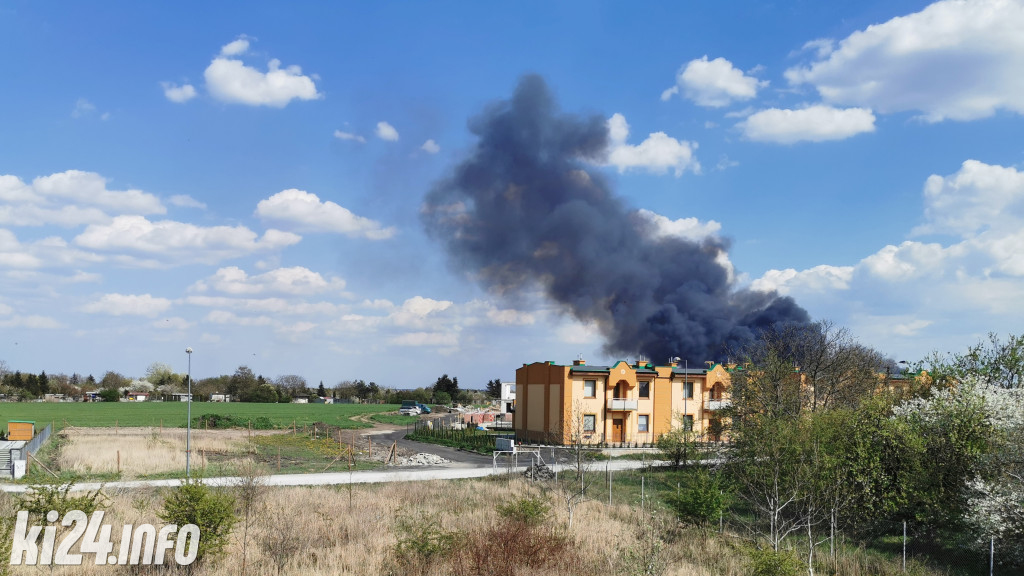 Wielki pożar na Kozłówce