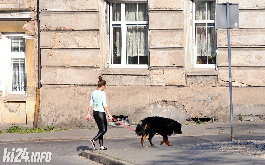 Centrum Inowrocławia w dobie epidemii