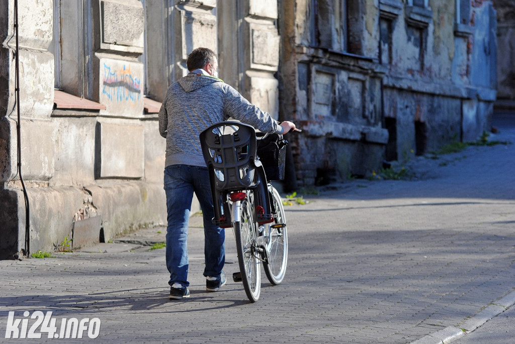 Centrum Inowrocławia w dobie epidemii