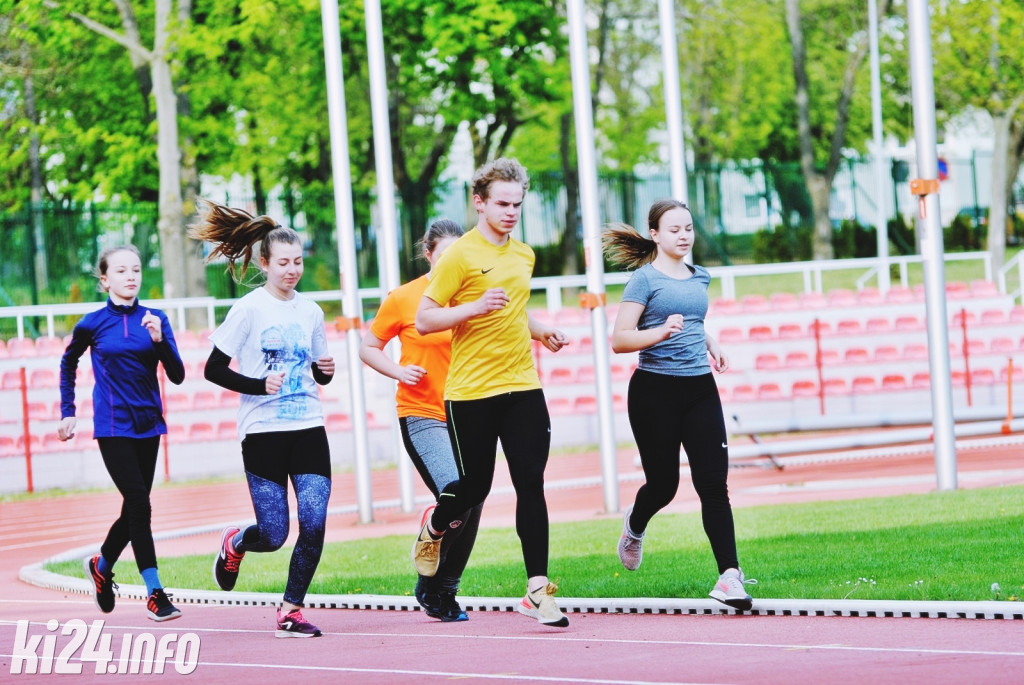 Trenig zawodników MKS Inowrocław