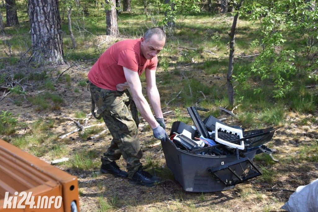 Porządki na terenie Nadleśnictwa Gniewkowo