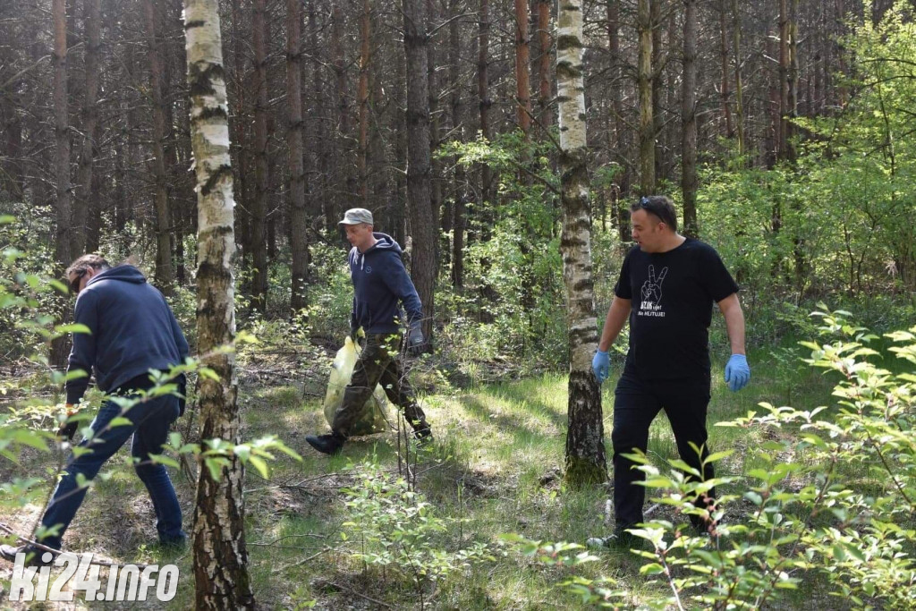 Porządki na terenie Nadleśnictwa Gniewkowo
