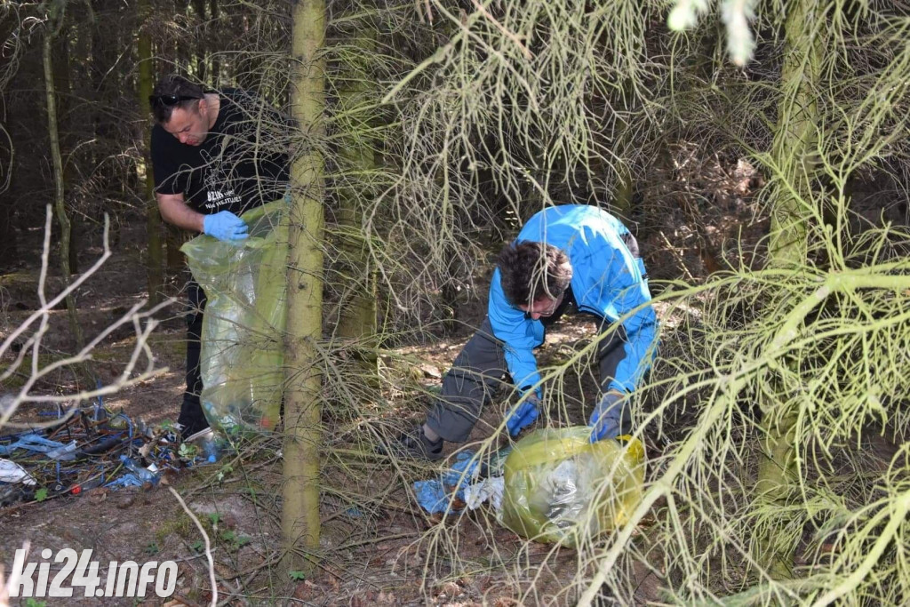 Porządki na terenie Nadleśnictwa Gniewkowo