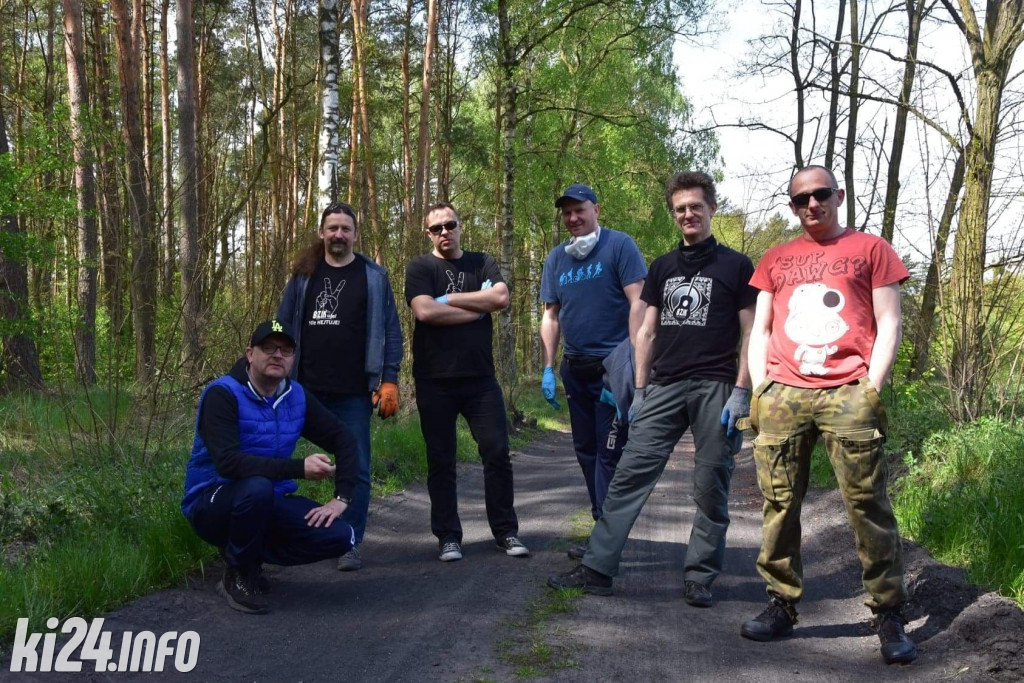 Porządki na terenie Nadleśnictwa Gniewkowo