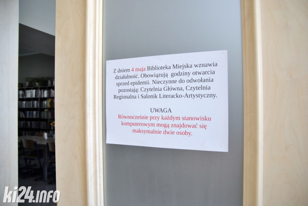 Biblioteka Miejska znów jest otwarta