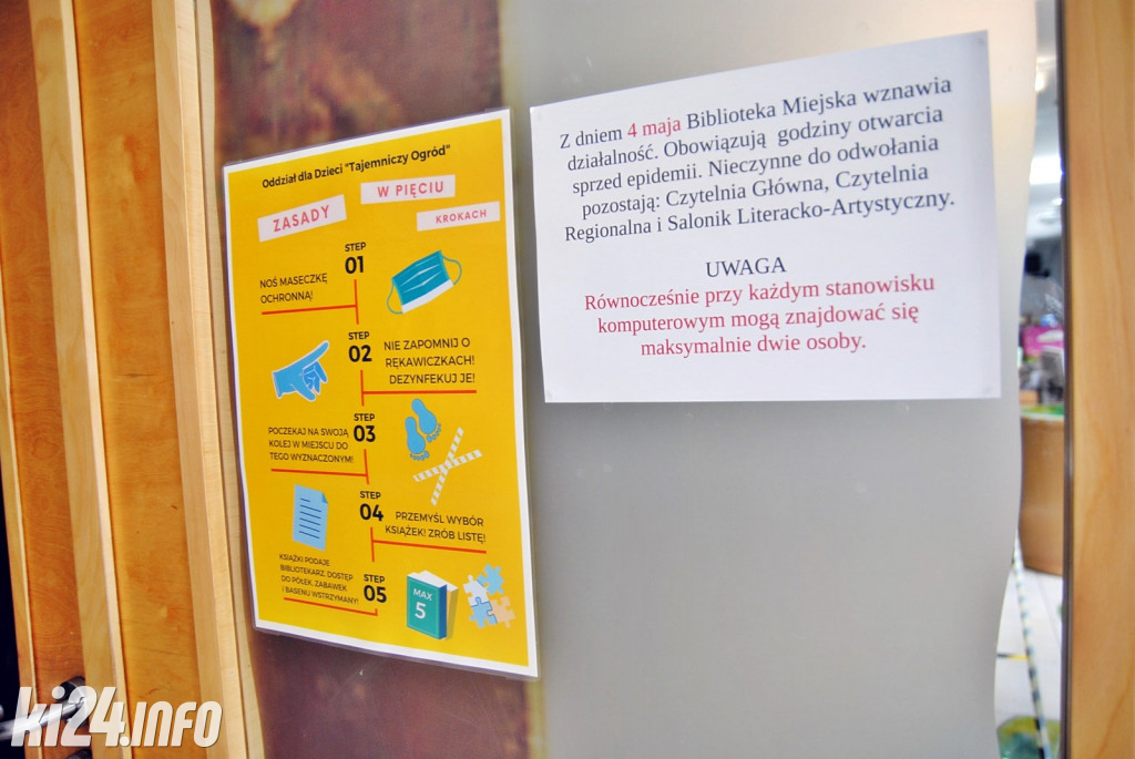 Biblioteka Miejska znów jest otwarta