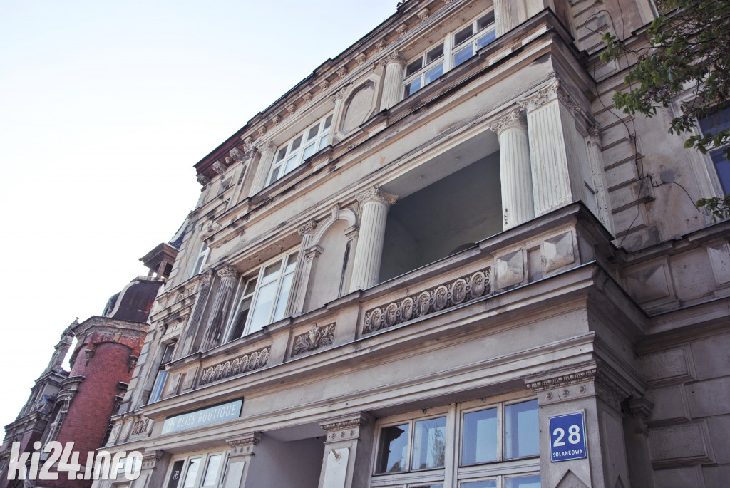 Detale kamienic przy ulicy Solankowej