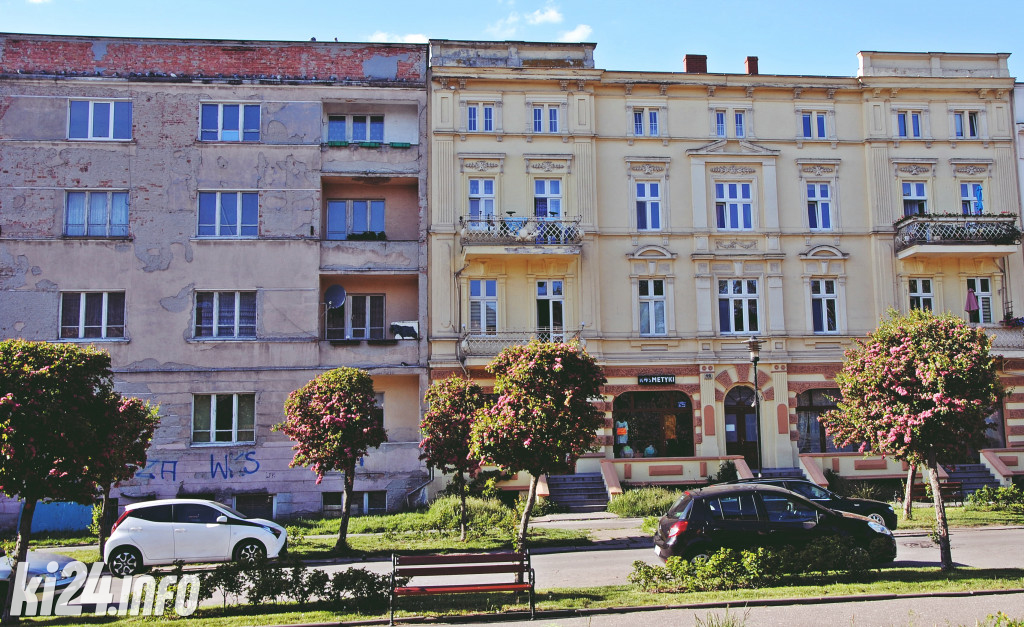Detale kamienic przy ulicy Solankowej