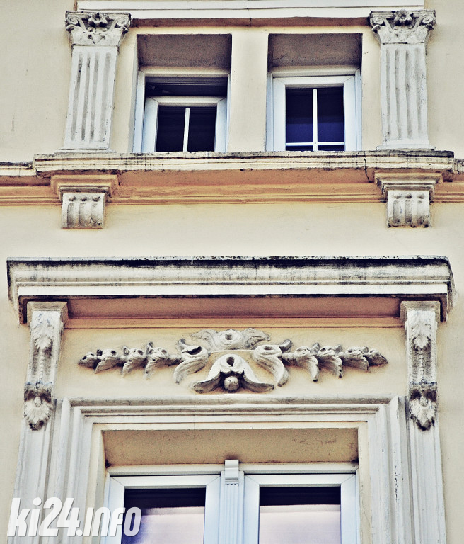 Detale kamienic przy ulicy Solankowej
