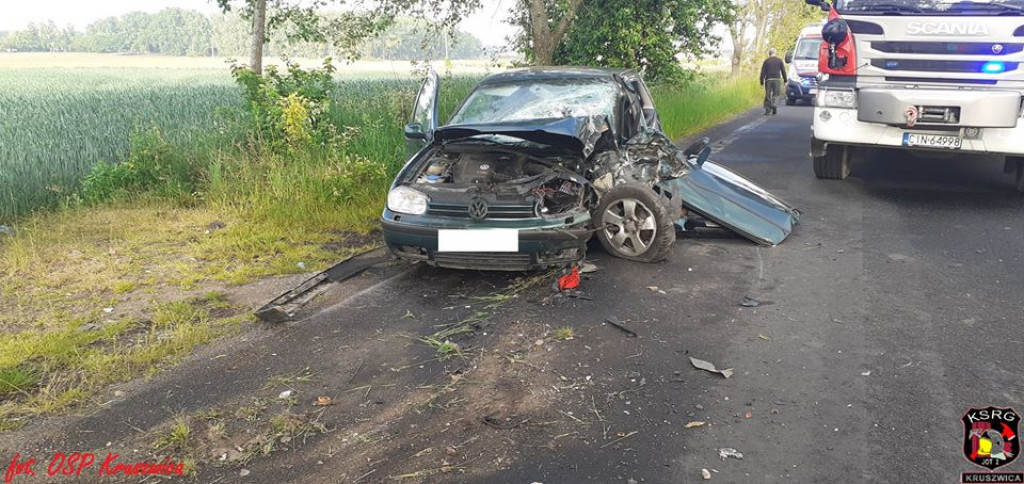 Wypadek koło Szarleja