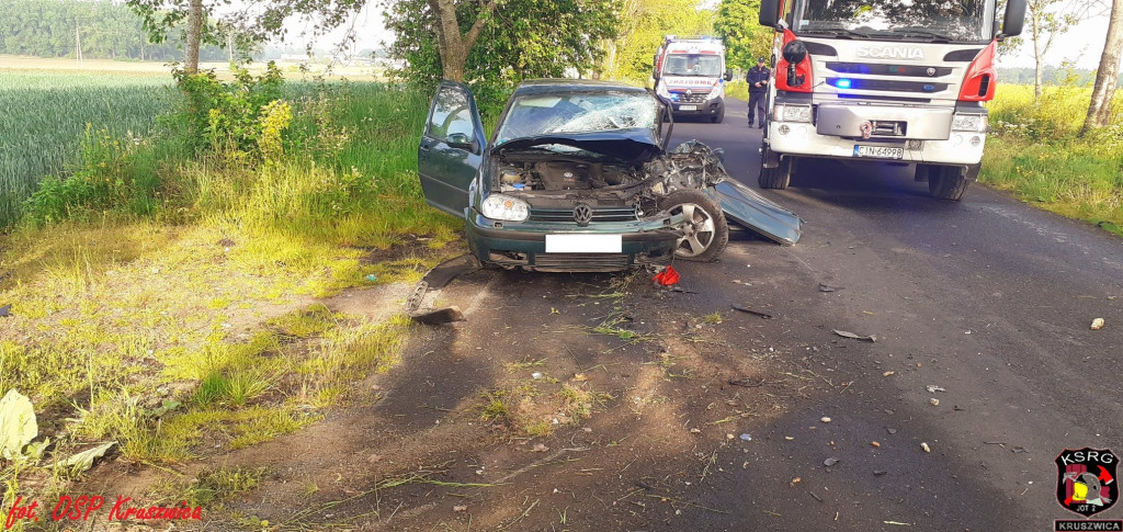 Wypadek koło Szarleja
