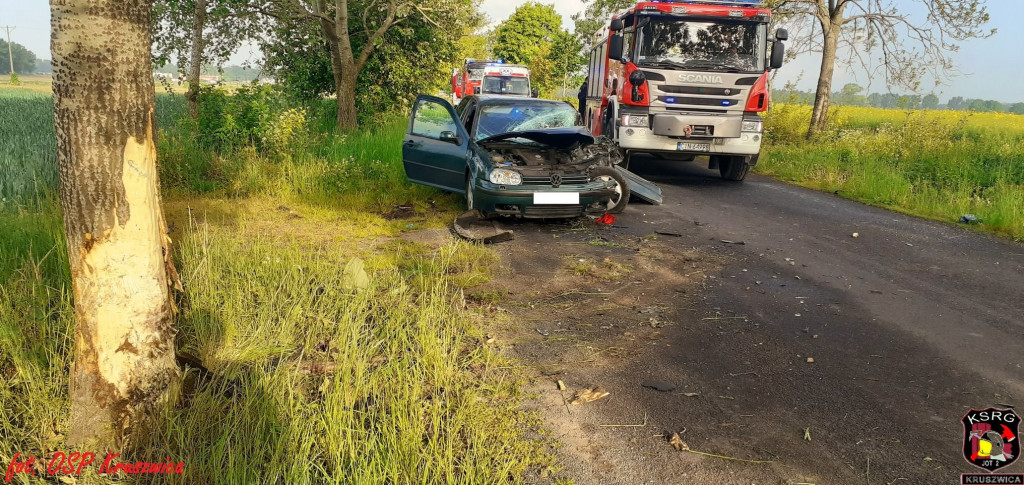 Wypadek koło Szarleja