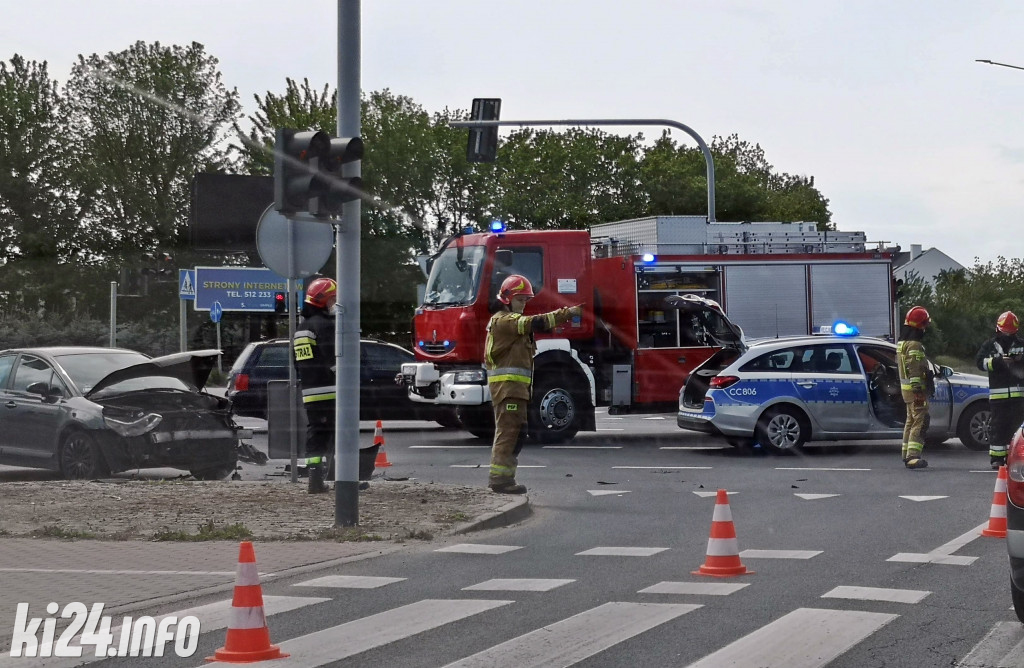 Zderzenie na ul. Poznańskiej