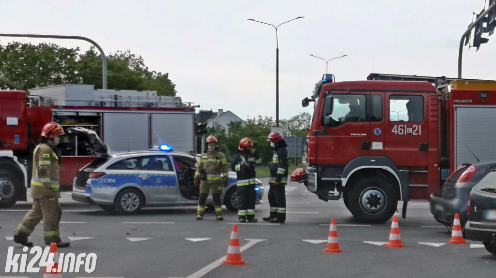 Zderzenie na ul. Poznańskiej