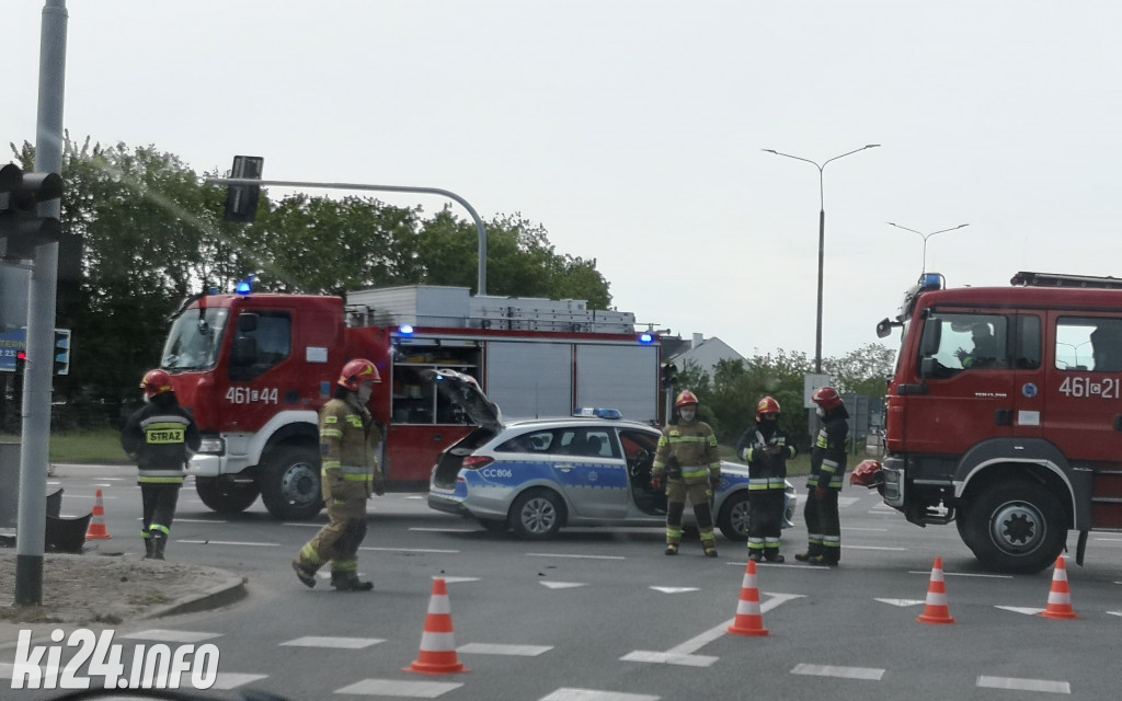 Zderzenie na ul. Poznańskiej