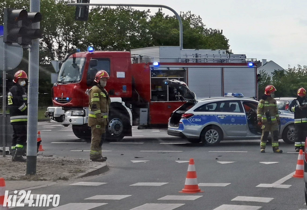 Zderzenie na ul. Poznańskiej