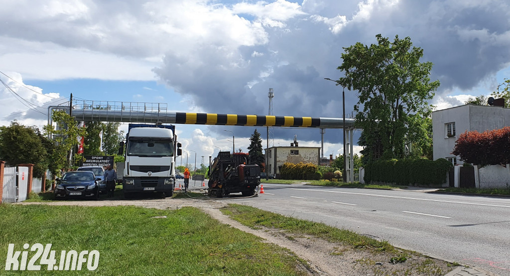 Prace drogowe na Poznańskiej
