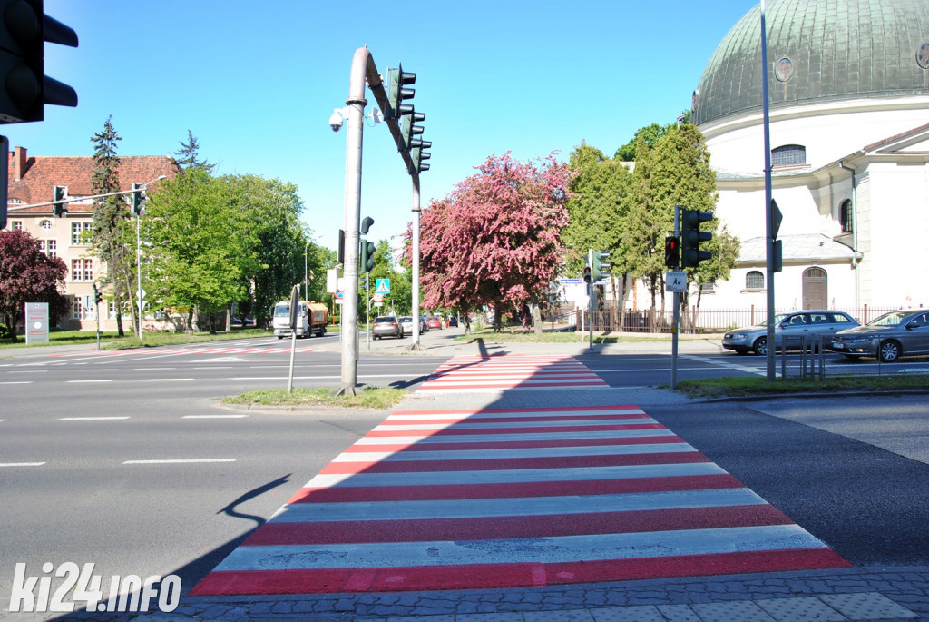 Biało-czerwone zebry