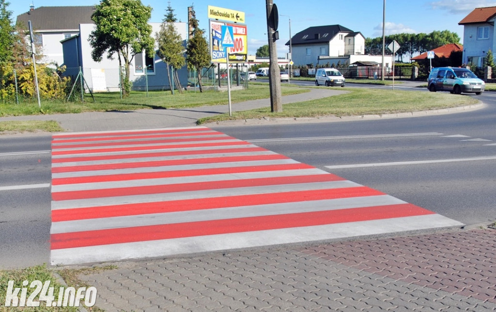Biało-czerwone zebry