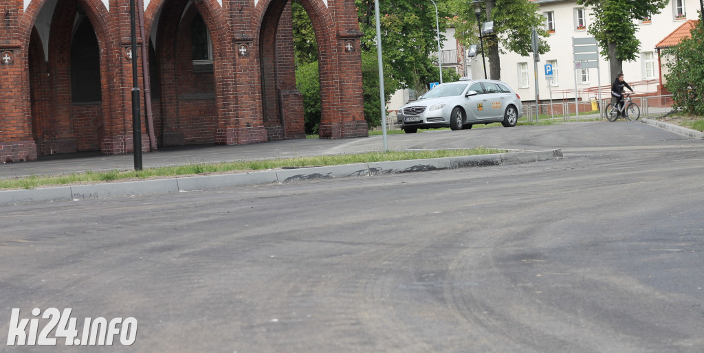 Remont parkingu przed starostwem
