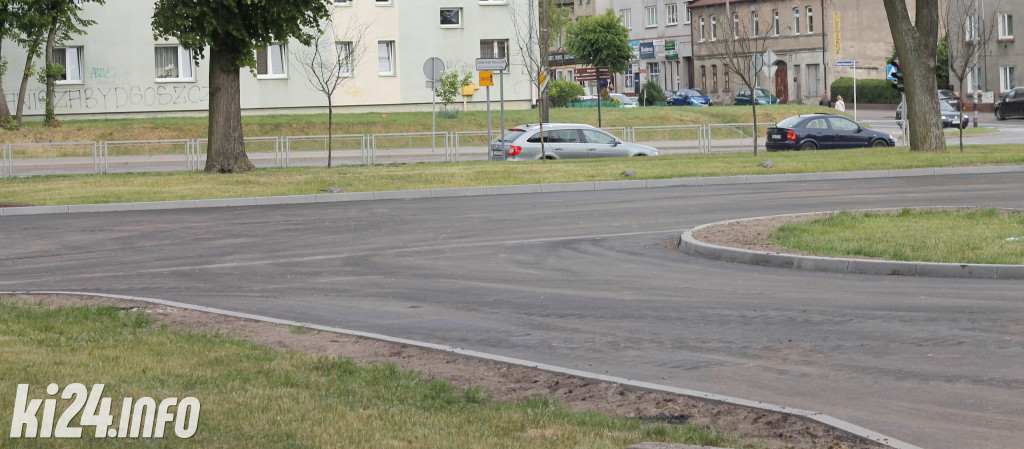 Remont parkingu przed starostwem