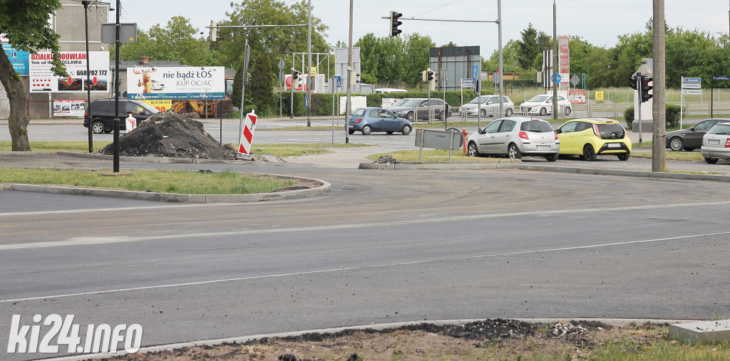 Remont parkingu przed starostwem