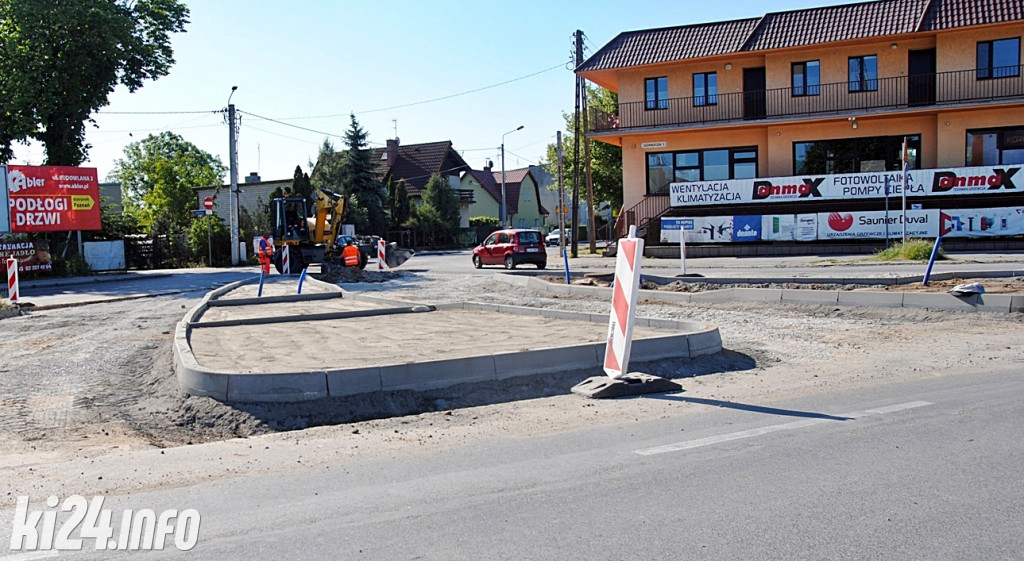 Wielki plac budowy w Inowrocławiu