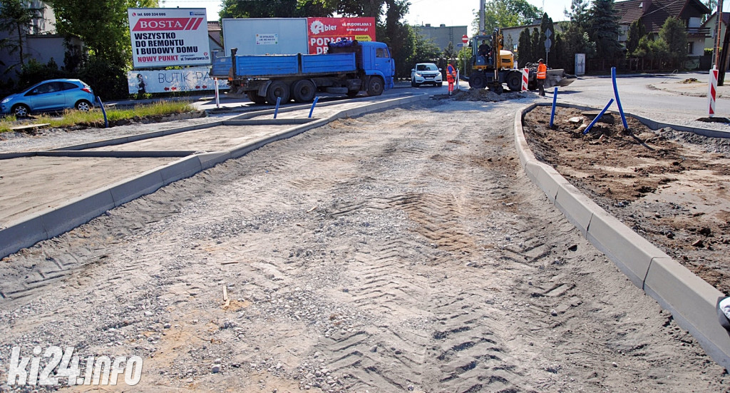 Wielki plac budowy w Inowrocławiu