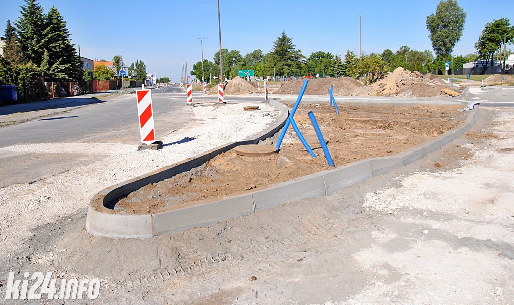 Wielki plac budowy w Inowrocławiu