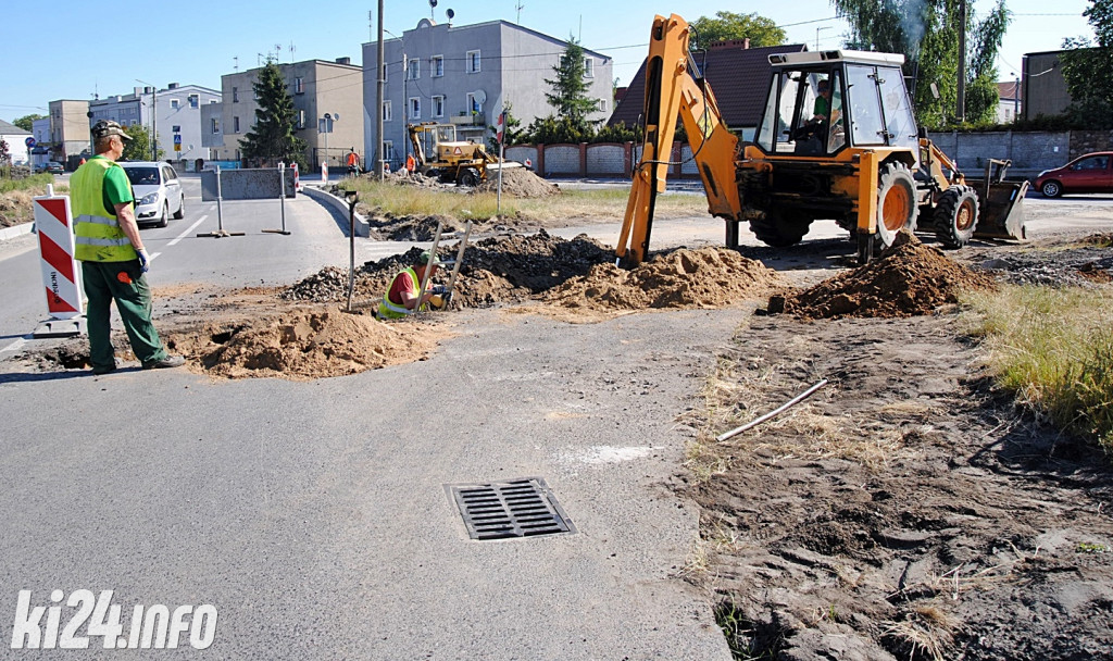 Wielki plac budowy w Inowrocławiu