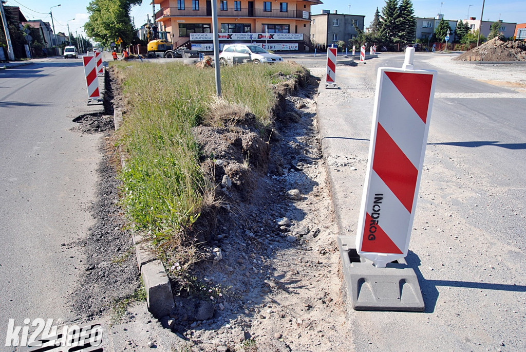Wielki plac budowy w Inowrocławiu