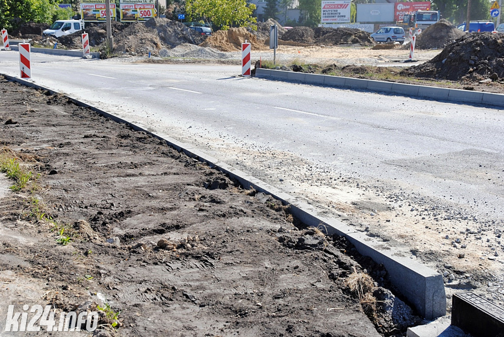 Wielki plac budowy w Inowrocławiu