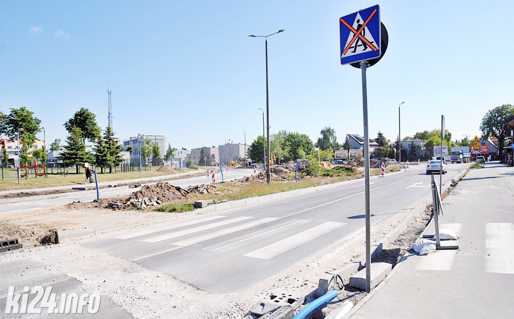 Wielki plac budowy w Inowrocławiu