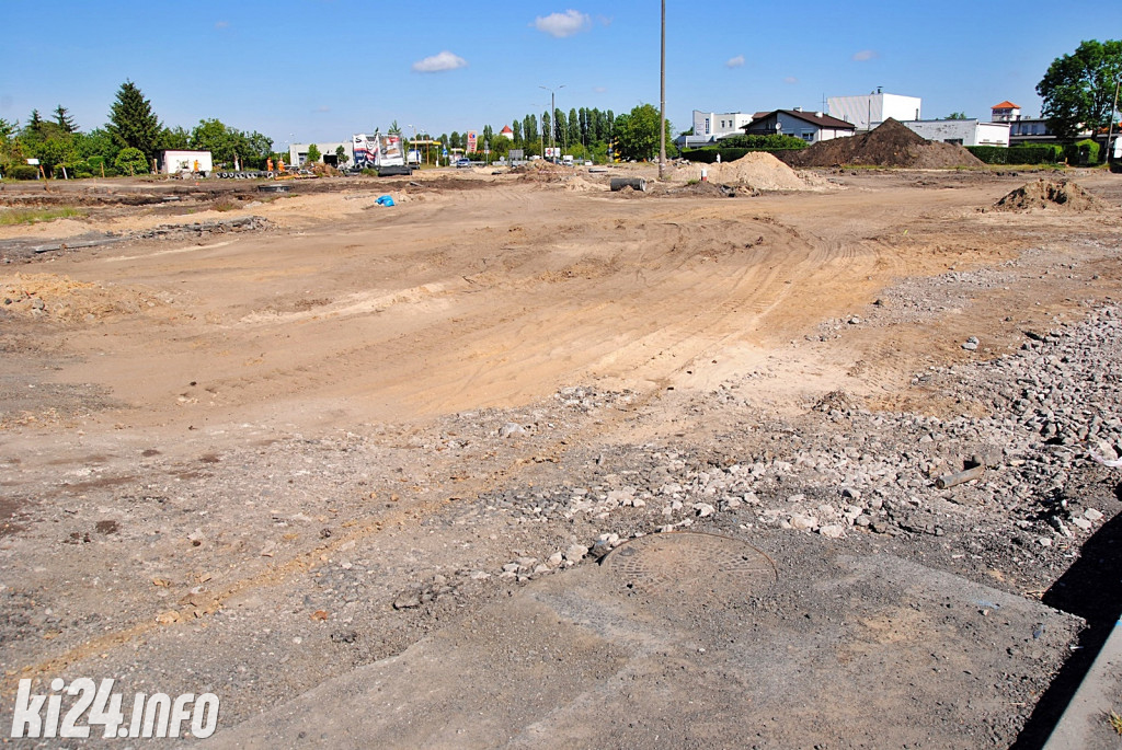Wielki plac budowy w Inowrocławiu