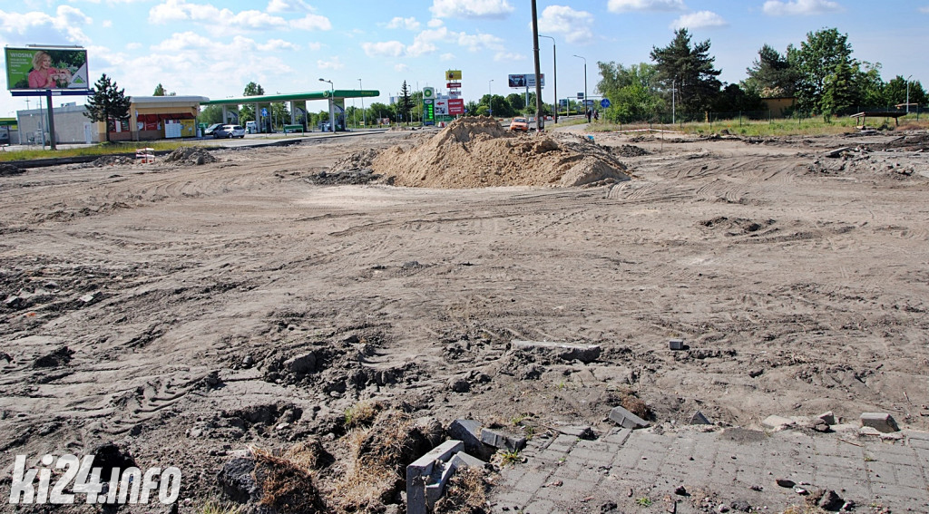 Wielki plac budowy w Inowrocławiu